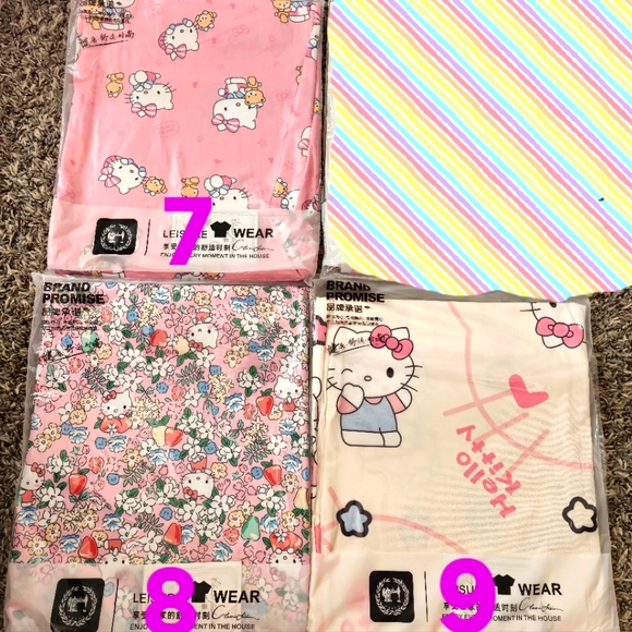 Hello Kitty, Women and Teens Pajama Pants - Picture 3 of 4